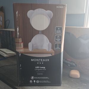 Monteau LED Lamp - White